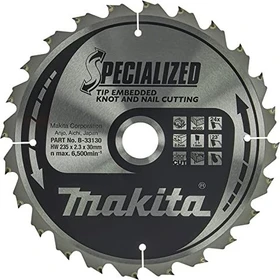 Makita Specialized Kreissägeblatt 24Z, 235x2.3x30mm, 1 Stück