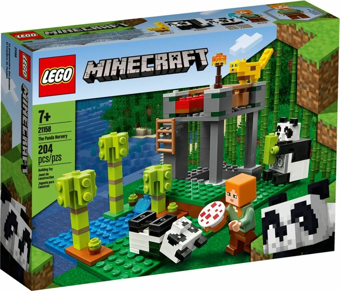 LEGO Minecraft - Der Panda-Kindergarten