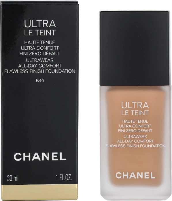 Chanel Ultra Le Teint Fluid Foundation B40, 30ml