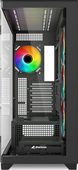 Sharkoon Elite Shark CA500, schwarz, Glasfenster