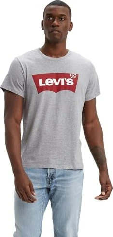 Levi's Standard Housemark T-Shirt kurzarm grau (Herren)