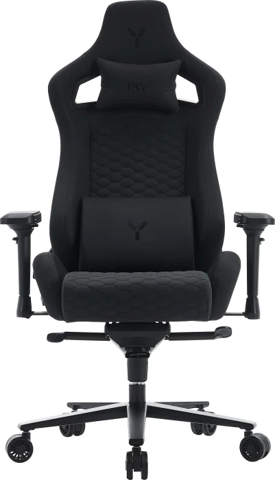 ISY IGC-1000 Gamingstuhl, schwarz