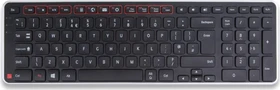 Contour Design Balance Keyboard Wireless, schwarz/silber, USB, DE (BALANCE-DE)