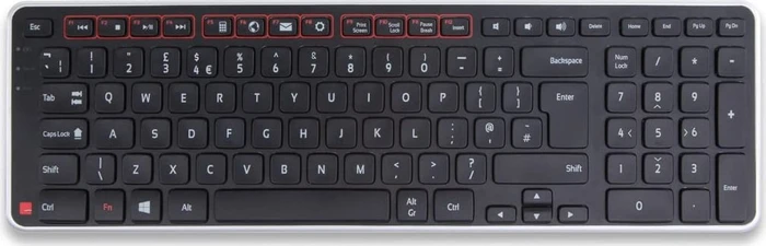 Contour Design Balance Keyboard Wireless, schwarz/silber, USB, DE