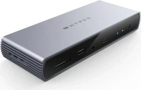 Hyper HyperDrive 11-Port Thunderbolt 4 Dock, Multiport-Adapter, grau, Thunderbolt 4 [Buchse] (HDTB4D)