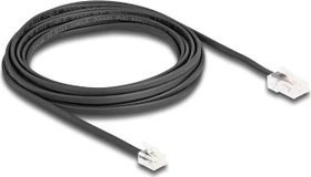 DeLOCK Telefonkabel RJ-45 [Stecker] auf RJ-11 [Stecker] 5m schwarz