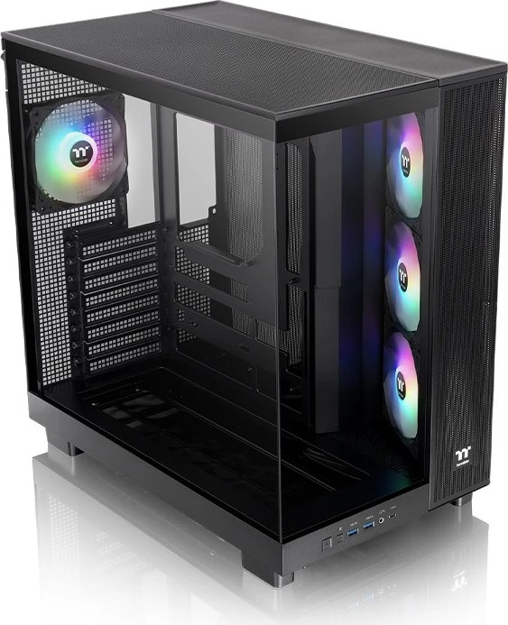 Thermaltake View 380 XL TG ARGB Black, schwarz, Glasfenster