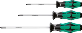 Wera Kraftform Plus Serie 300 355/3 Schraubendrehersatz, 3-tlg.