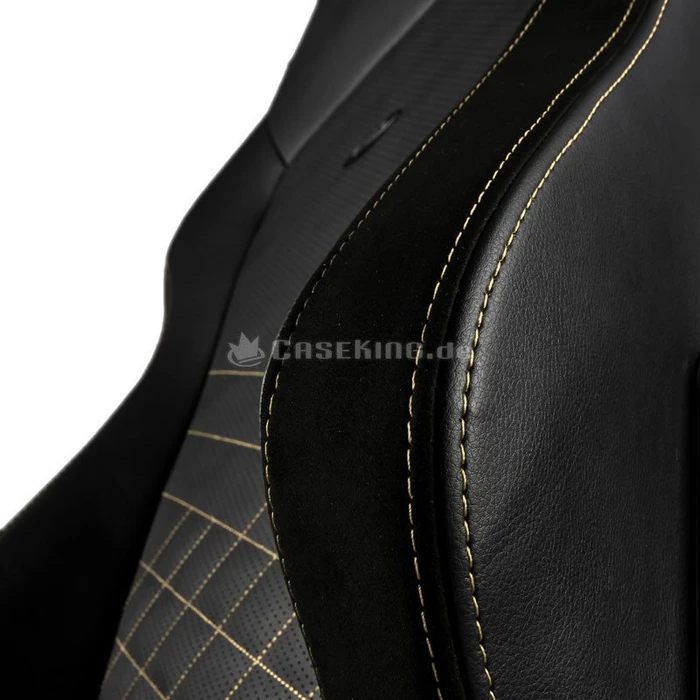 noblechairs Hero Gamingstuhl, schwarz/gold