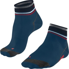Falke BC Impulse Short Fahrradsocken blue pond