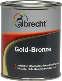 Albrecht Lack Metalleffekt-Lack Gold Bronze, 125ml