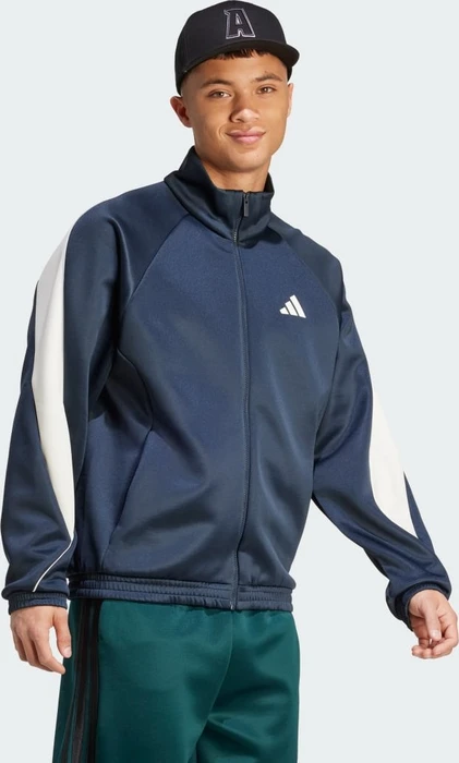 adidas Stadium Trainingsjacke aurora ink/off white (Herren)