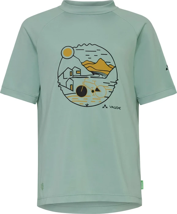 Vaude Solaro III Funktionsshirt kurzarm dusty fern (Junior)