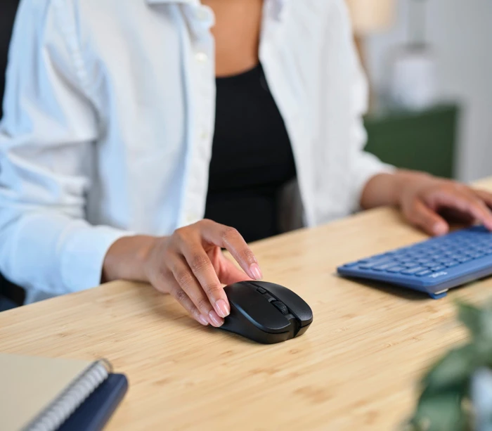 Trust Mydo Silent Wireless Mouse schwarz, ECO zertifiziert, USB
