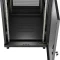 Lanberg 19" Rackschrank 22HE, LCD, freistehend, Flat Pack, V2, Gitternetztür, IP20, RAL 9004, 800mm tief Vorschaubild