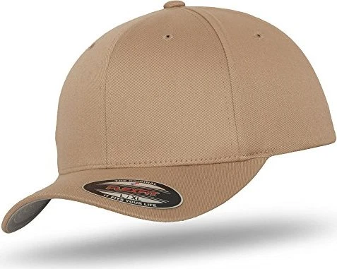 Flexfit Wooly Combed Kappe khaki