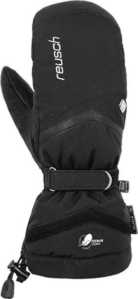 Reusch Naria R-Tex XT Mitten Skihandschuhe schwarz/silber (Damen)