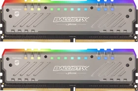 Crucial Ballistix Tactical Tracer RGB UDIMM 16GB Kit, DDR4-3000, CL16-18-18, 1R