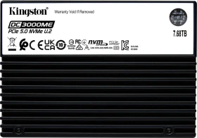 Kingston DC3000ME PCIe 5.0 NVMe U.2 SSD 7.68TB, U.2 / PCIe 5.0 x4