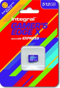 Integral Gamer's Edge X R890/W810 512GB, UHS-I U3, A2, Class 10, SD Express EX I