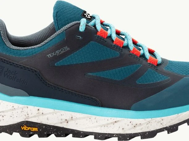 Jack Wolfskin Terraventure Texapore Low blue/coral (Damen)