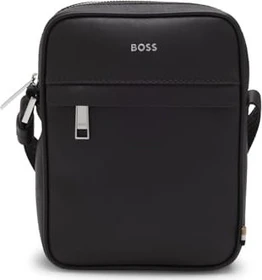 Hugo Boss Zair NS Zip Umhängetasche dunkelbraun