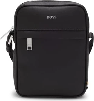 Hugo Boss Zair NS Zip Umhängetasche dunkelbraun