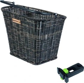 Basil Bremen Rattan Look KF Lenkerkorb braun