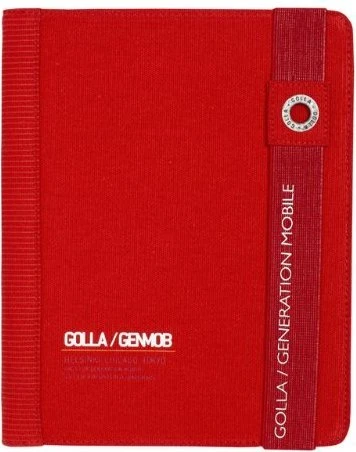 Golla Paz Portfolio Schutzhülle iPad 2 rot