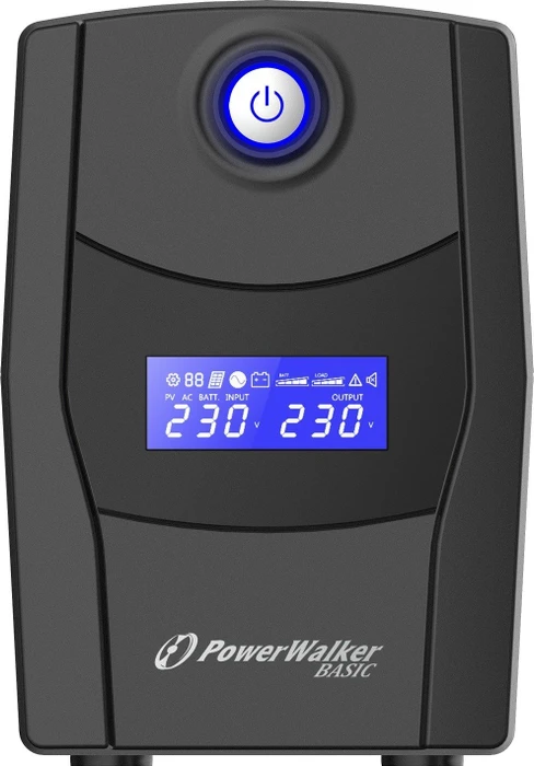 BlueWalker PowerWalker Basic VI 600 STL, 600VA, USB, FR