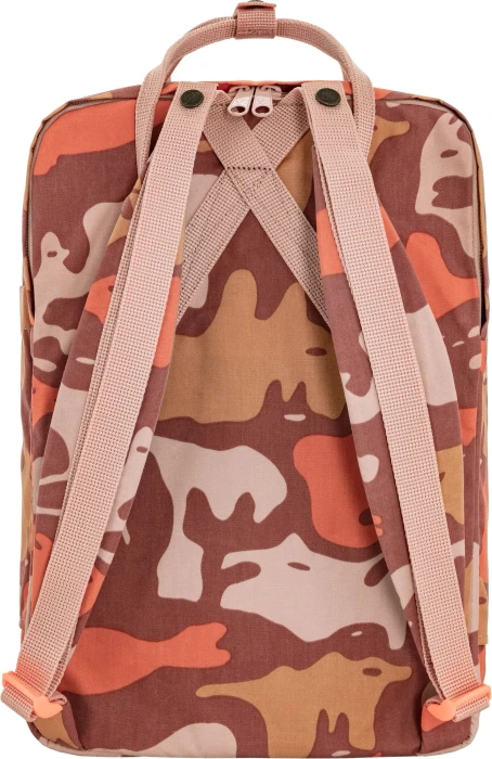 Fjällräven Kanken Graphics Laptop chalk rose/hidden animals