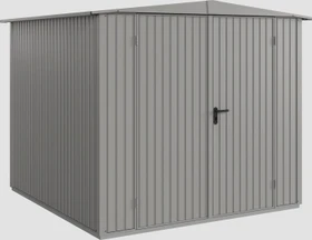 EcoStar Trend Euroline Typ 2 Gerätehaus graualuminium