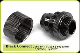 Nanoxia Black Connect 160 SHT, Schlauchanschluss
