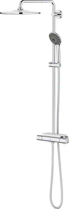 Grohe Vitalio Joy System 310 QuickFix Duschsystem mit Thermostatbatterie chrom