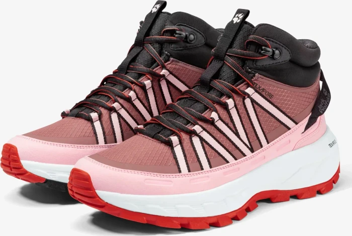 Jack Wolfskin Wild Hike Texapore Mid rosegarden (Damen)
