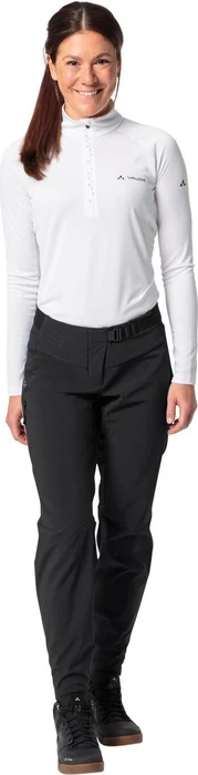 Vaude All Year Moab Softshell Fahrradhose lang schwarz (Damen)