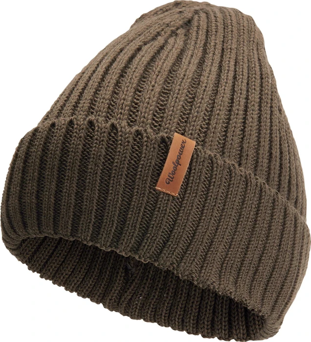 Woolpower Rib Beanie pine green