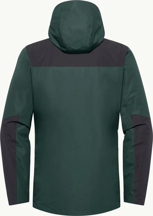 Jack Wolfskin Jasper 3in1 Funktionsjacke black olive (Herren)
