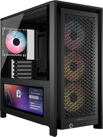Corsair Frame 4000D LCD RS ARGB, schwarz, Glasfenster (CC-9011326-WW)