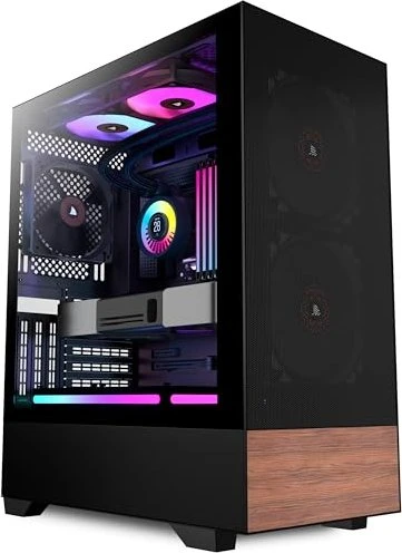Kediers H3, schwarz, Glasfenster