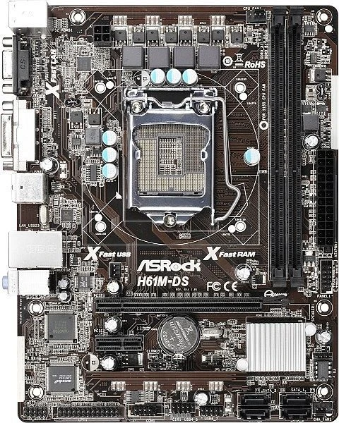 GIGABYTE GA-H61M-DS (Intel 1155)