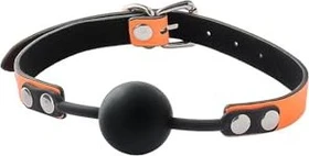 Dream Toys Radiant Whip Glow In The Dark Ball-Mundknebel orange