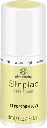 Alessandro StripLac Peel Or Soak Nagellack 161 popcorn love, 8ml