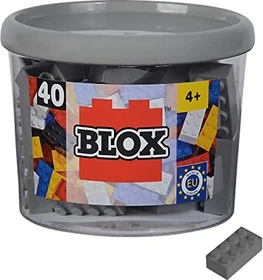Simba Toys Blox 40 8er Steine grau
