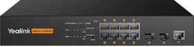 Yealink RCH80 AVoIP Rackmount Gigabit Managed Switch, 8x RJ-45, 2x SFP, 130W PoE+ (1303227)