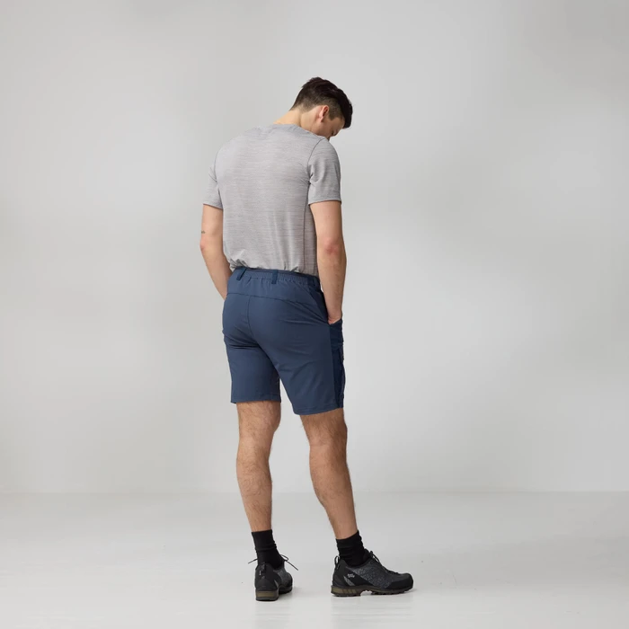 Fjällräven Abisko Hybrid Trail Hose kurz navy (Herren)