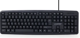 Gembird Standard Keyboard, schwarz, USB, US (KB-U-103)