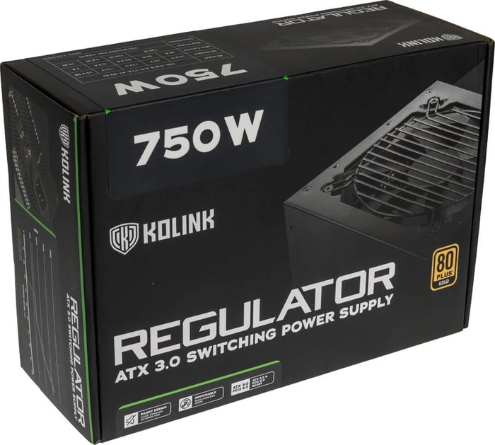 Kolink Regulator 80 PLUS Gold 750W, ATX 3.0
