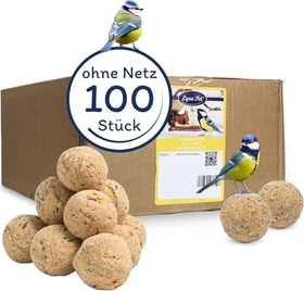 Lyra Pet Meisenknödel ohne Netz, 100 Stück, 9kg