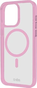 SBS Mobile Mag Frame Case für Apple iPhone 16 Pro rosa